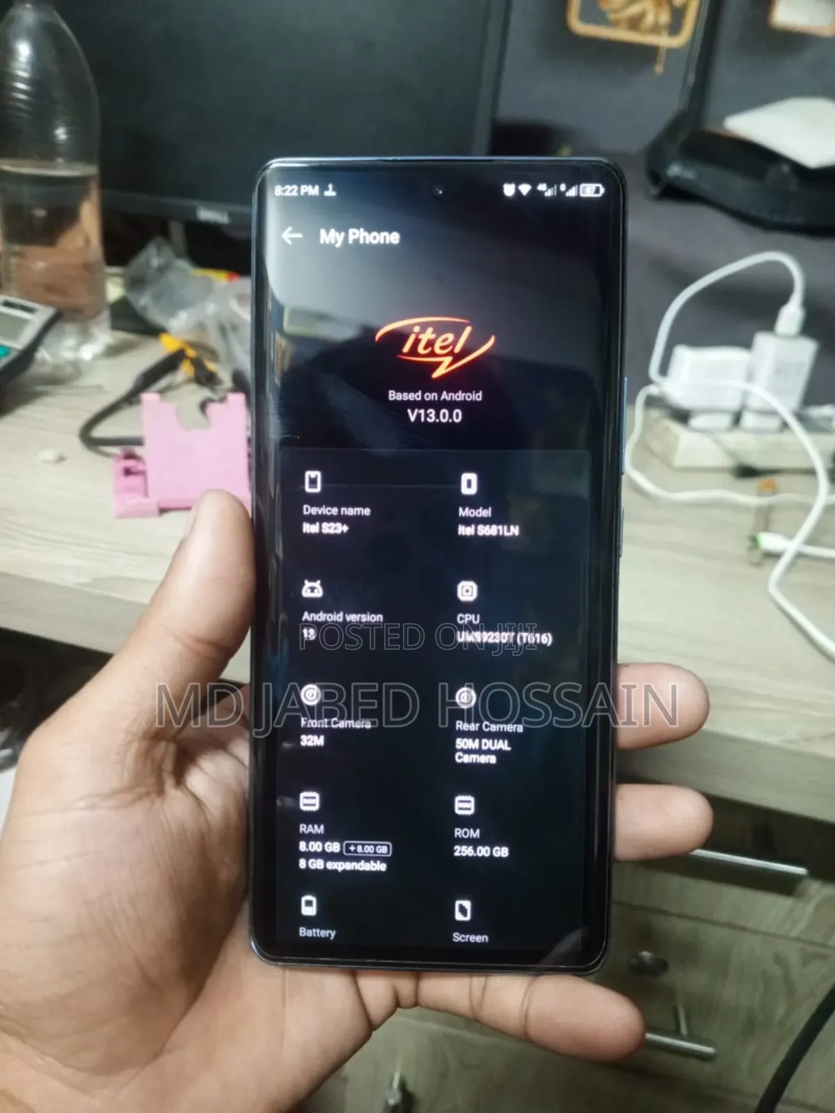 Itel S23 Plus 256 GB Blue