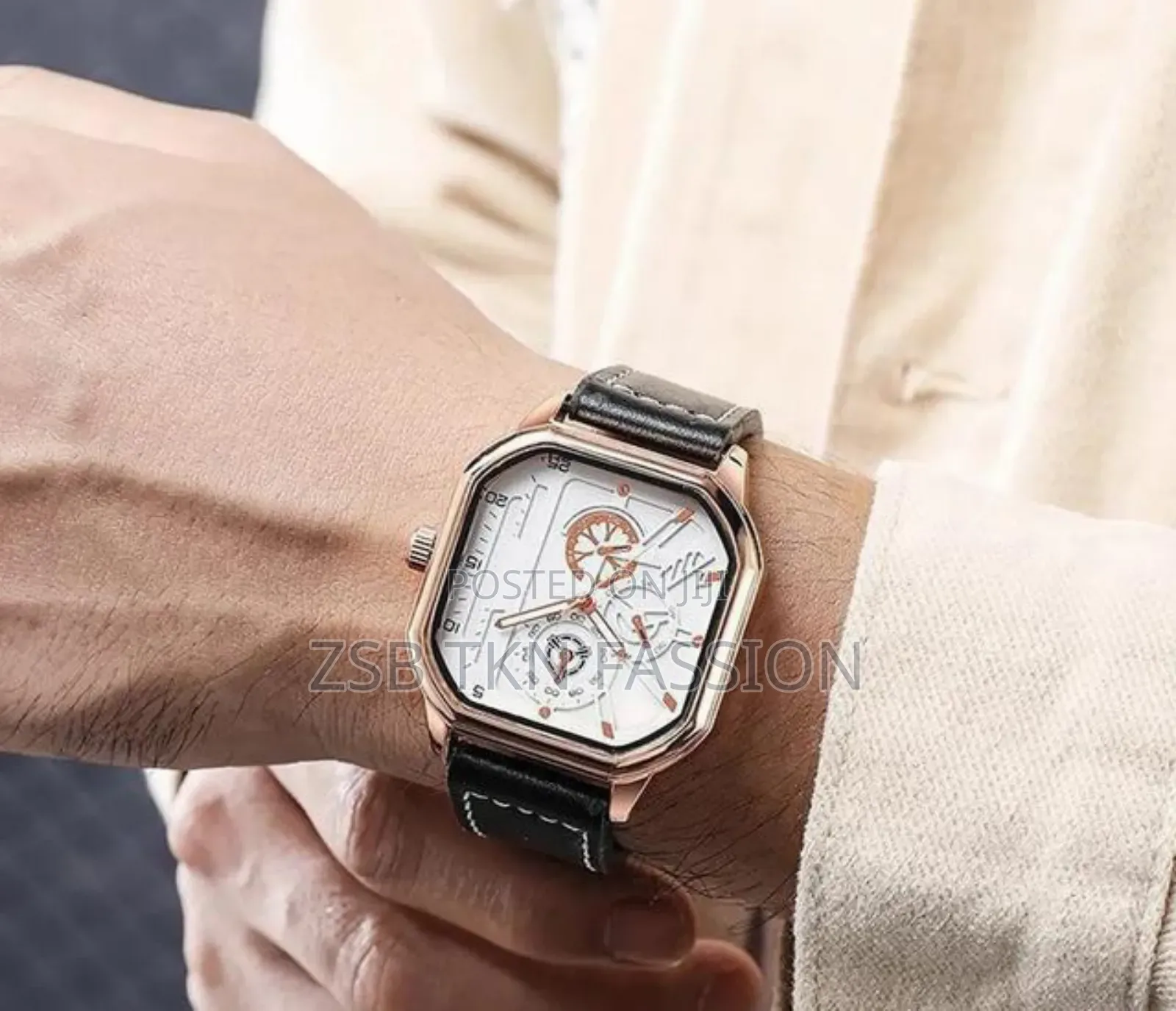 Leather Watch With Box