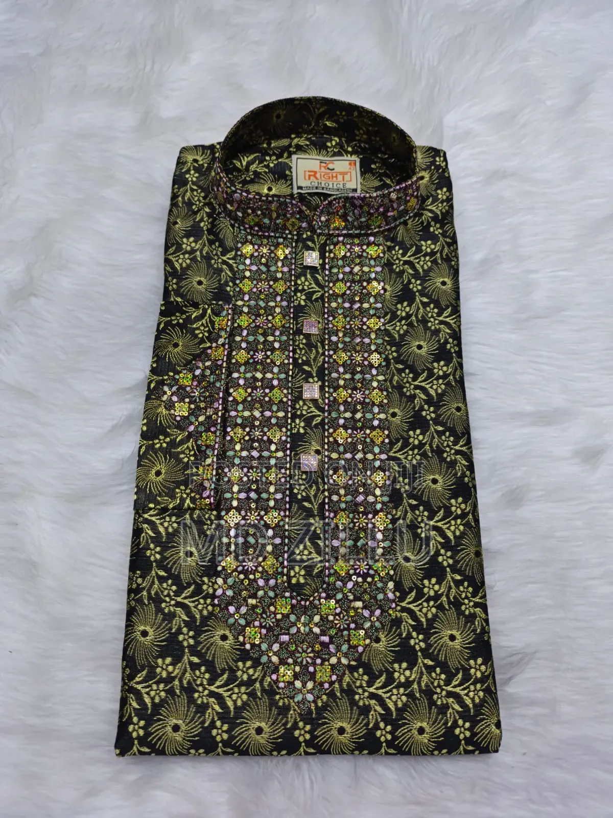 Indian Katan Embroidery Panjabi