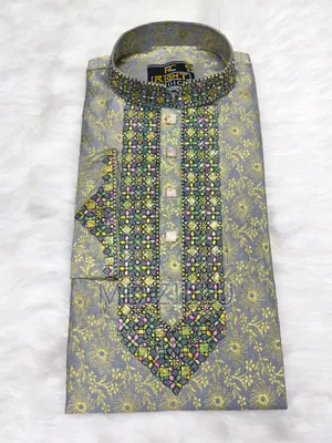 Indian Katan Embroidery Panjabi