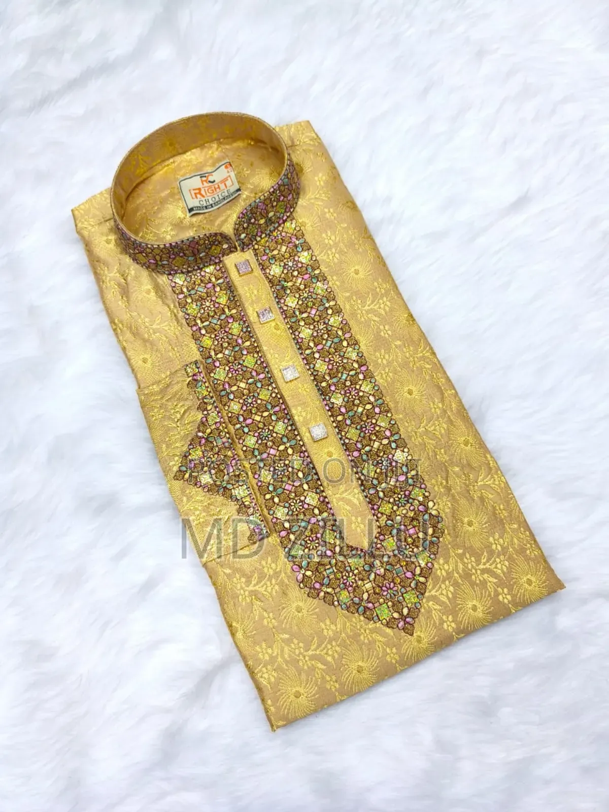 Indian Katan Embroidery Panjabi