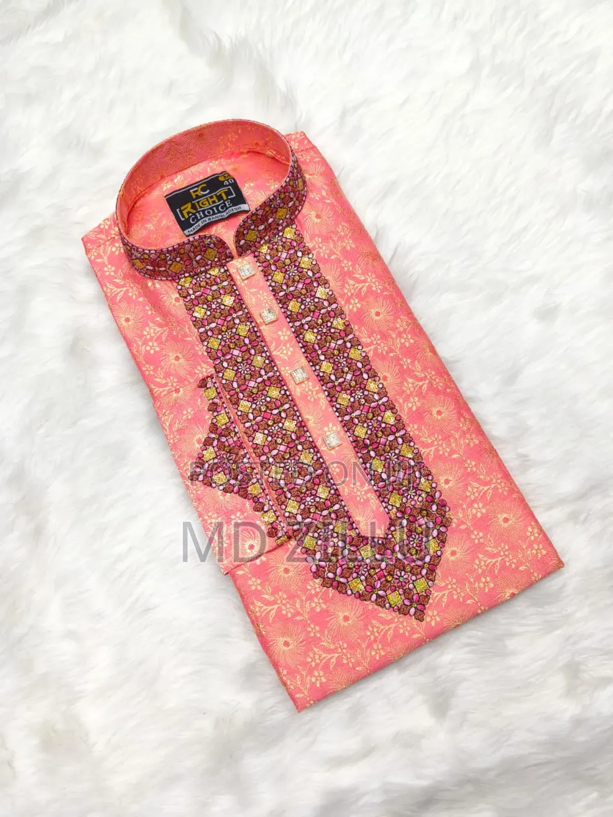 Indian Katan Embroidery Panjabi