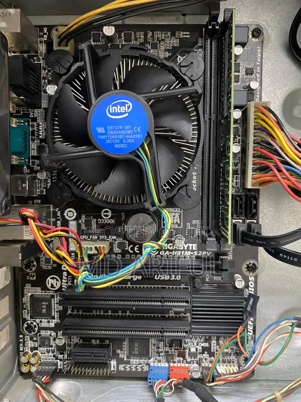 Desktop Pc Intel Core I7 ( 4th Gen)_ram 8gb_ssd 120gb_gigabyte-H*81