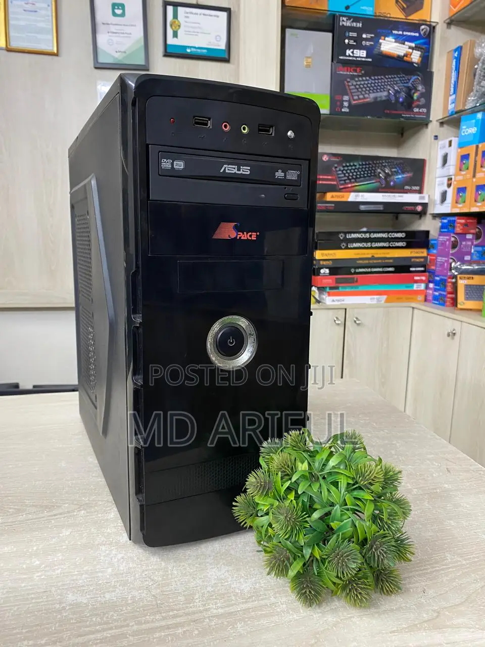 Desktop Pc Intel Core I7 ( 2nd Gen)_ram 8gb_ssd 128gb_gigabyte-H*61