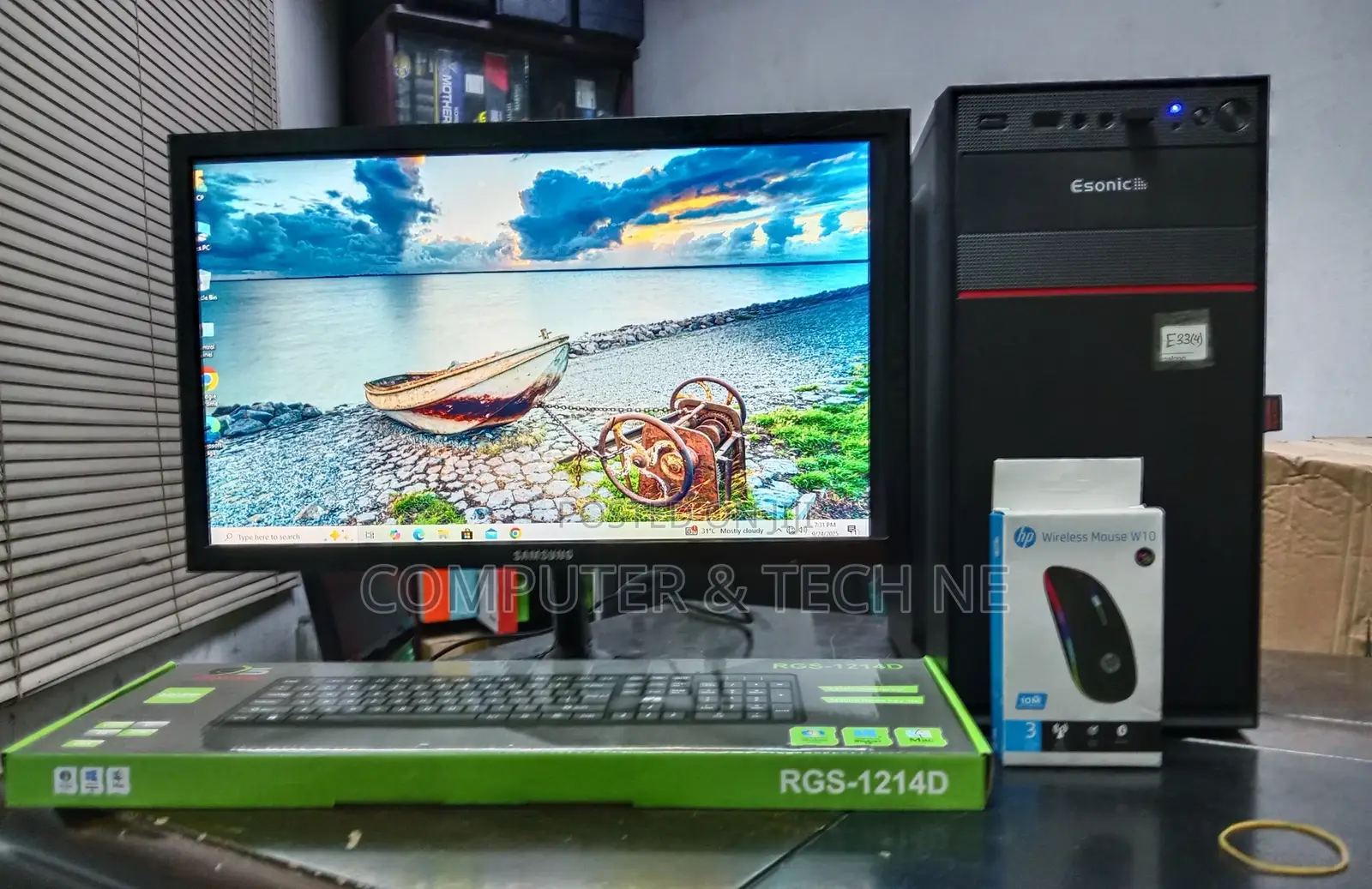 Desktop Computer 4GB Intel Core I3 SSD 128GB