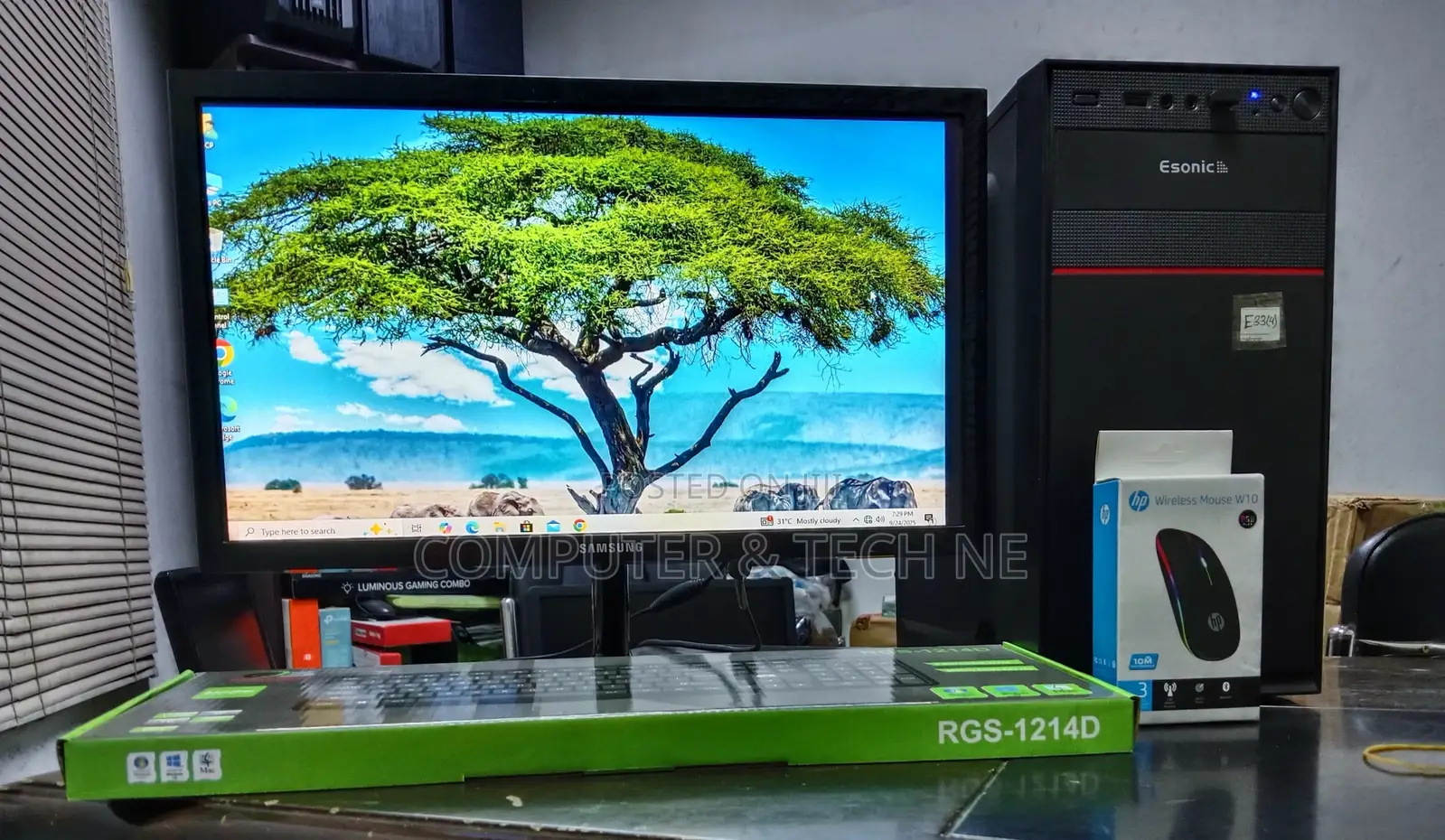 Desktop Computer 4GB Intel Core I3 SSD 128GB