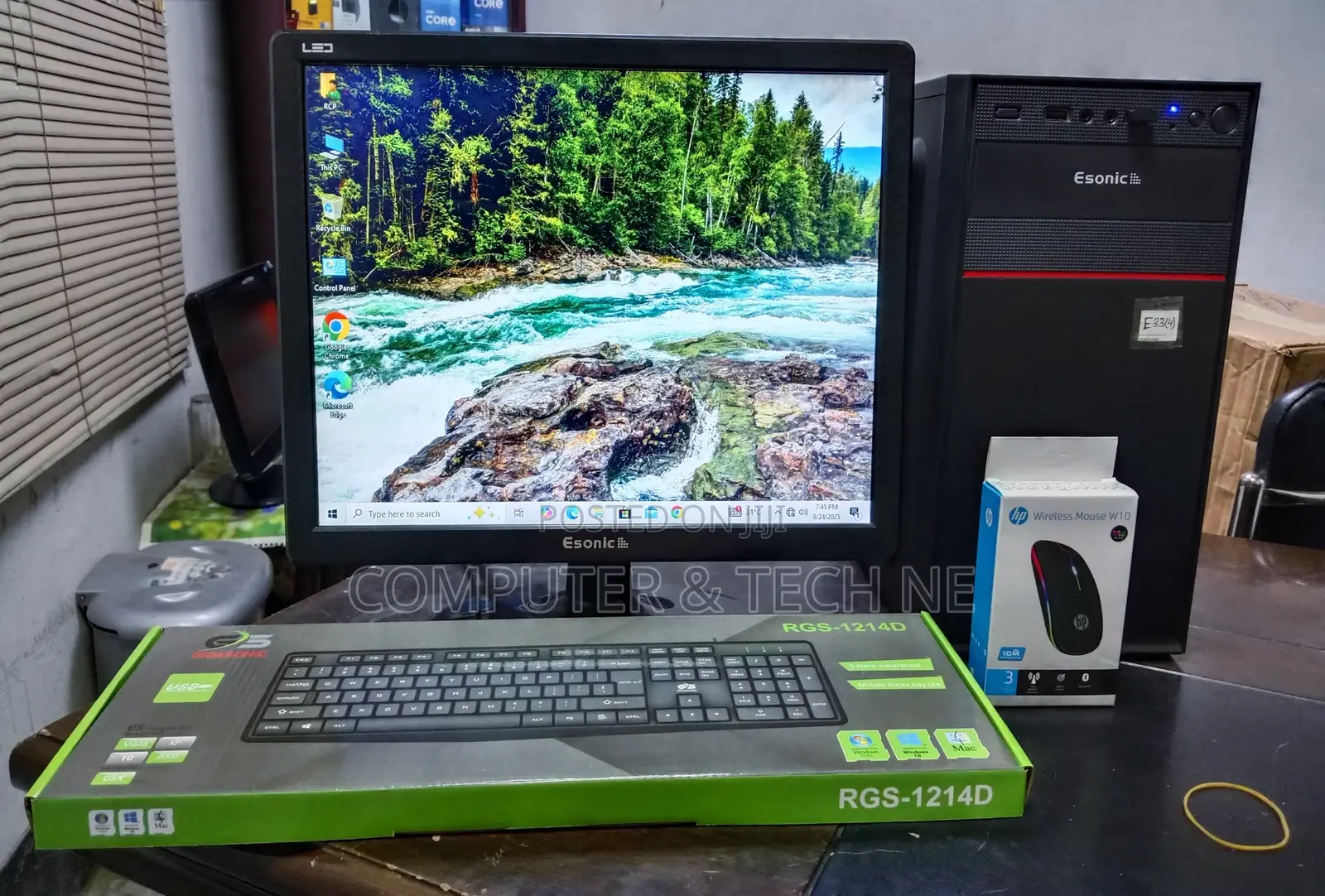 Desktop Computer 4GB Intel Core I3 SSD 128GB