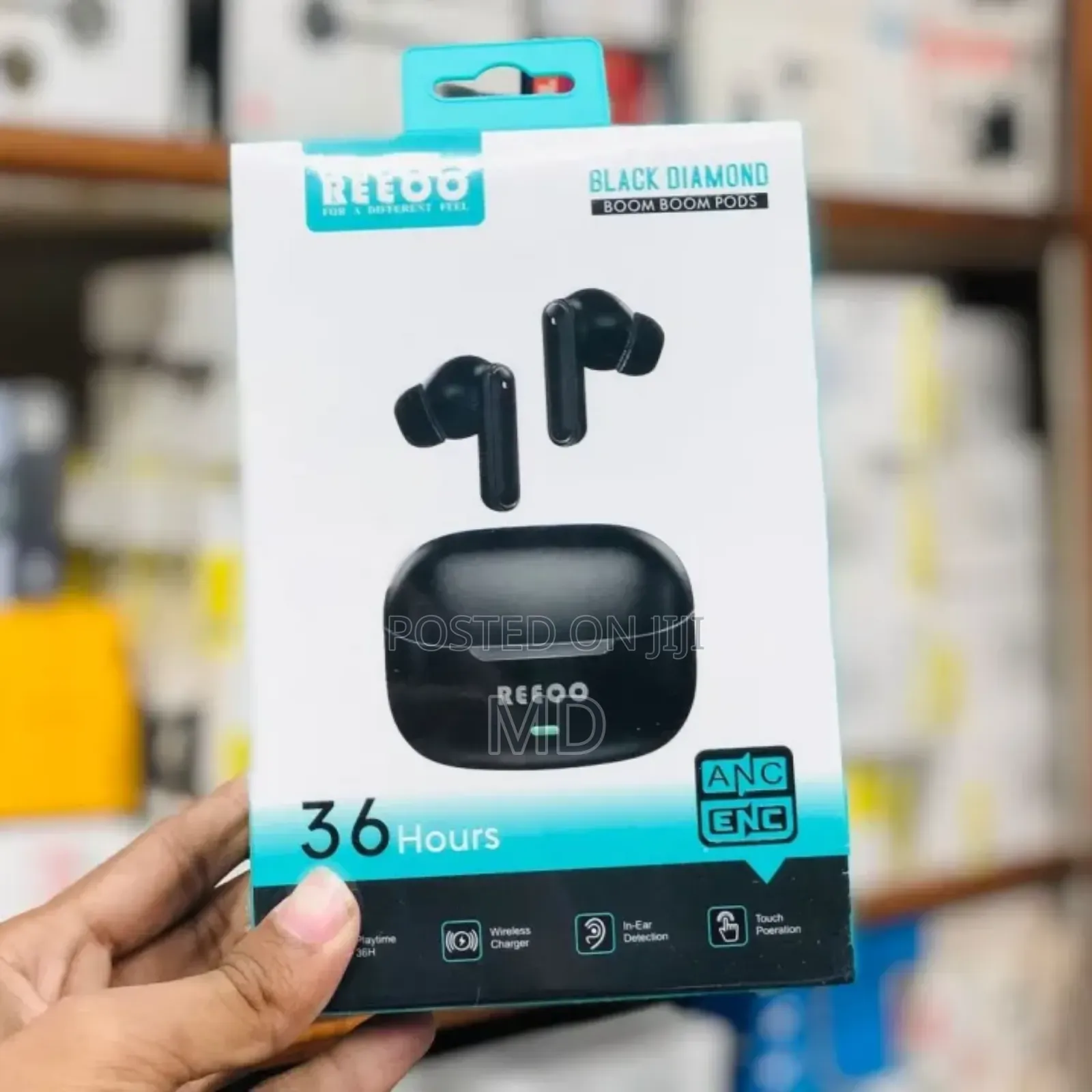 নতুন আসলো! Reeoo Black Diamond Boom Boom Pods