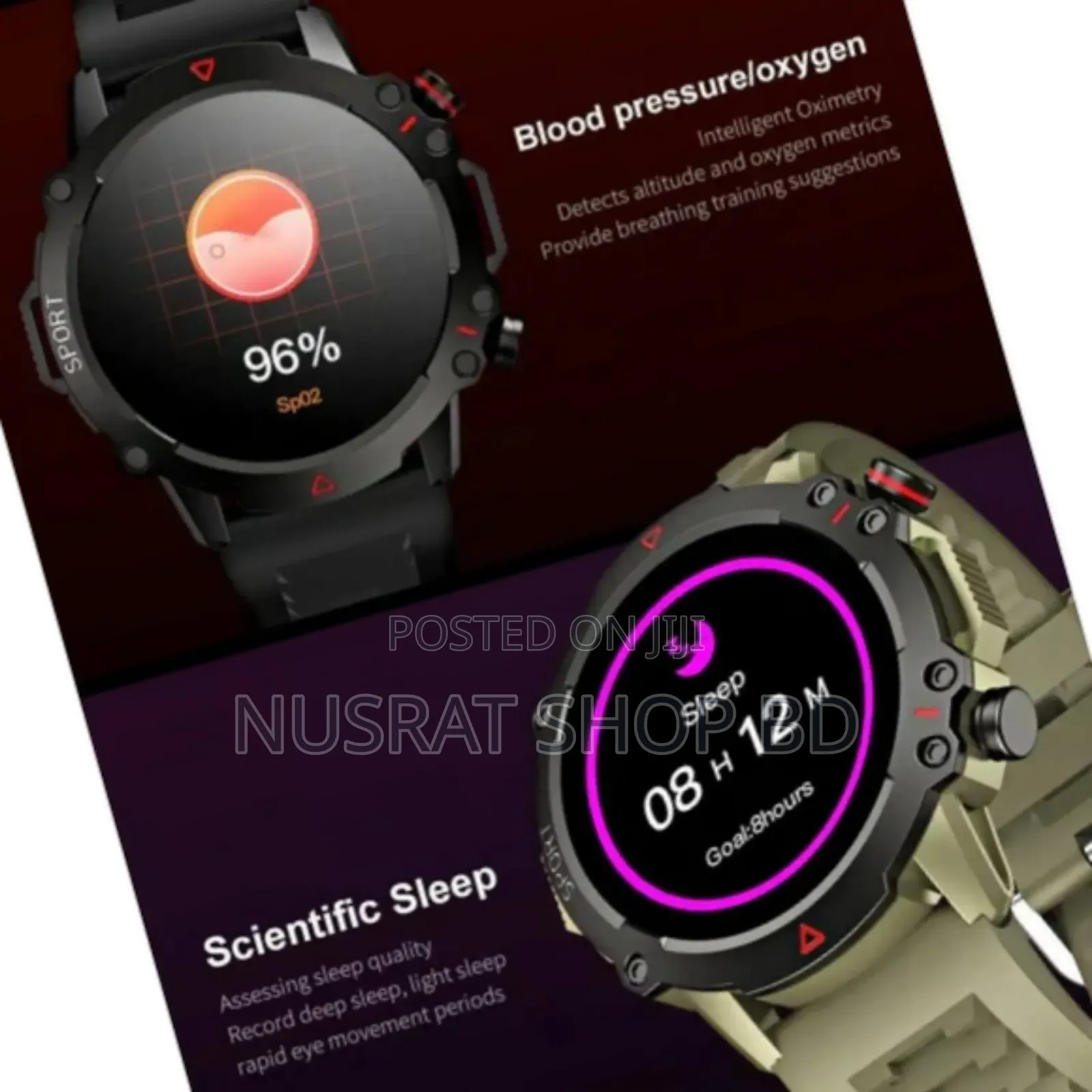 Tf10 Pro Smart Watch/Sports Watch in Round Dial With Amoled Code: 3016