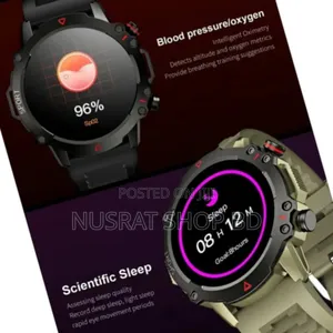 Tf10 Pro Smart Watch/Sports Watch in Round Dial With Amoled Code: 3016