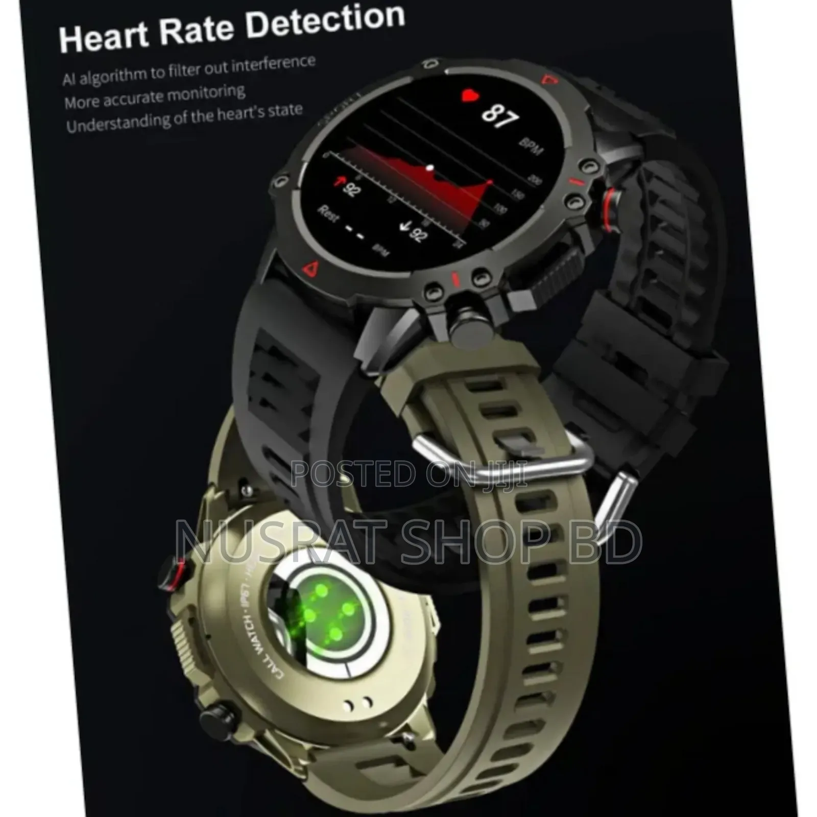 Tf10 Pro Smart Watch/Sports Watch in Round Dial With Amoled Code: 3016