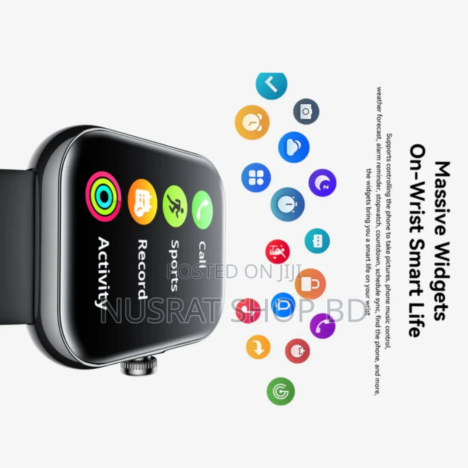 Joyroom Jr-Ft5 Plus Smart Watch (Answer/Make Call)
Code : 9547