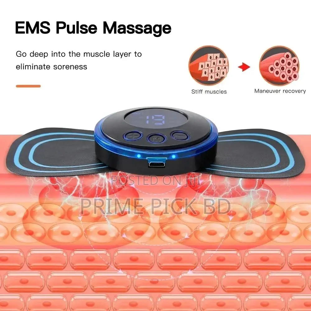 Smart Mini Neck Massager Portable Electronic Stick Double