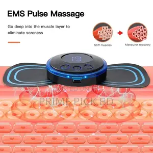 Smart Mini Neck Massager Portable Electronic Stick Double