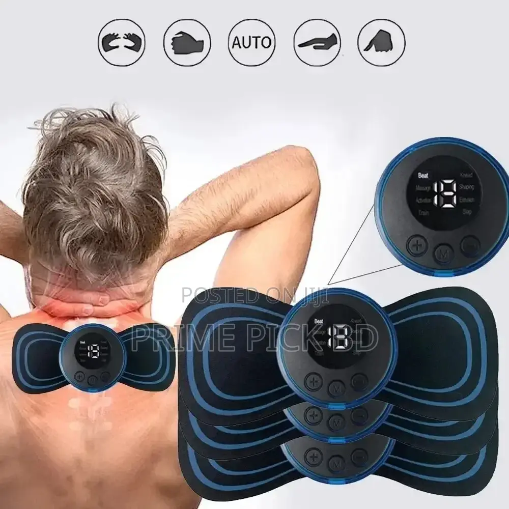 Smart Mini Neck Massager Portable Electronic Stick Double
