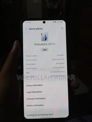 Photo - Samsung Galaxy S21+ 5G 128 GB Silver