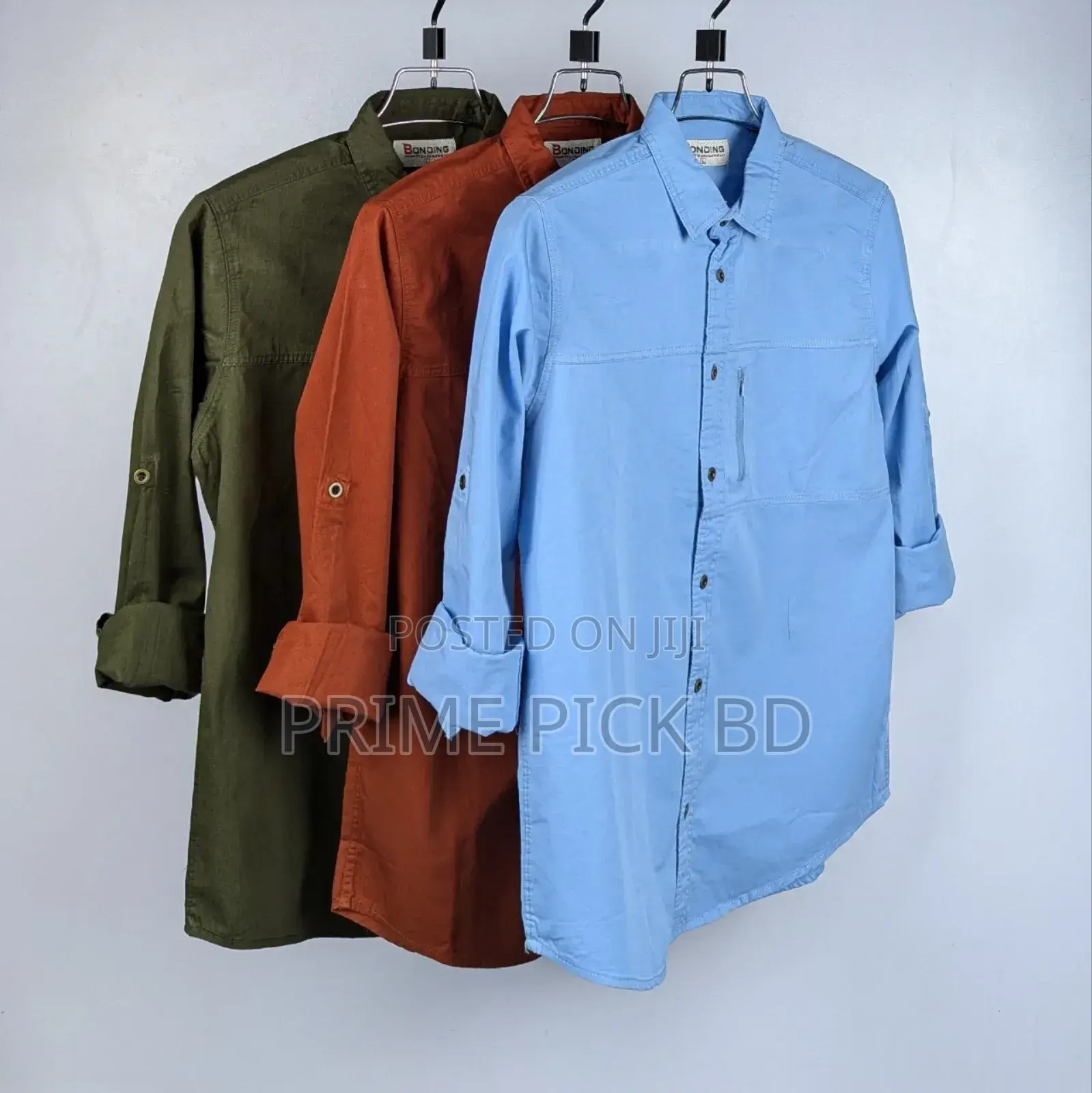 3 Piece Cotton Stylish Shirt Combo Pack