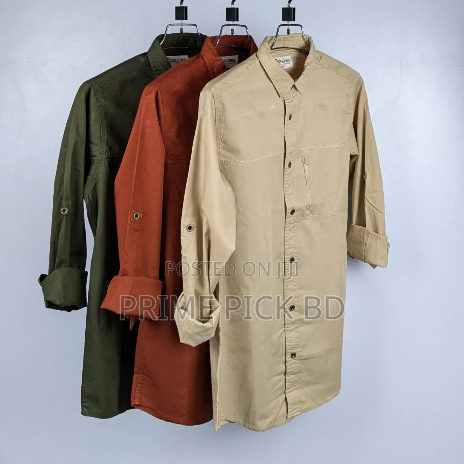 3 Piece Cotton Stylish Shirt Combo Pack