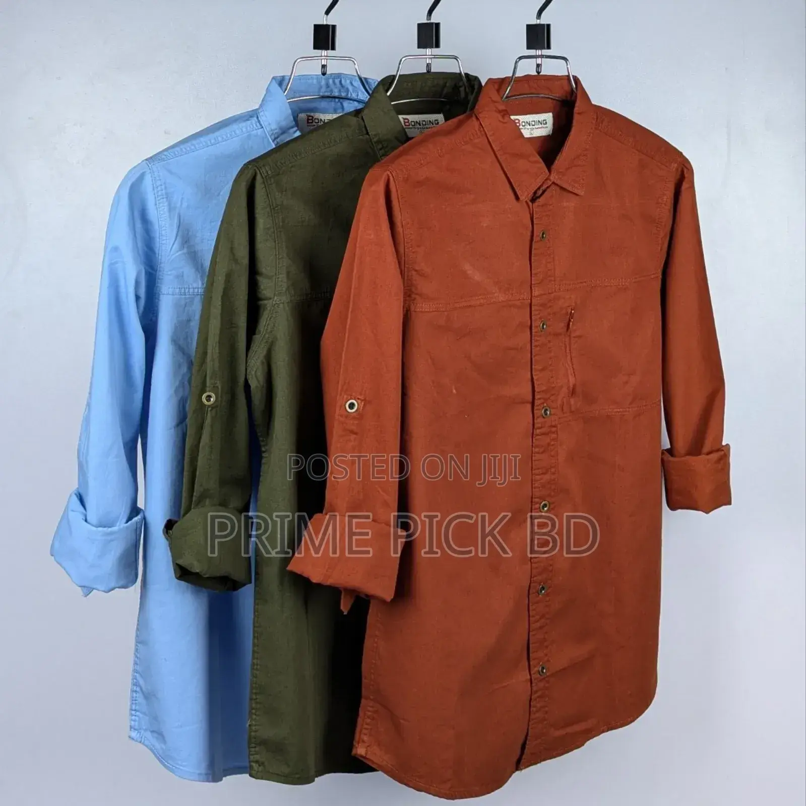 3 Piece Cotton Stylish Shirt Combo Pack