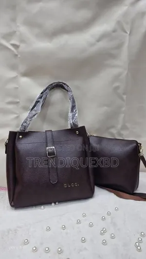 2 in 1 Combo Pu Leather Bag – Stylish Gucci Design + Free Mini Bag