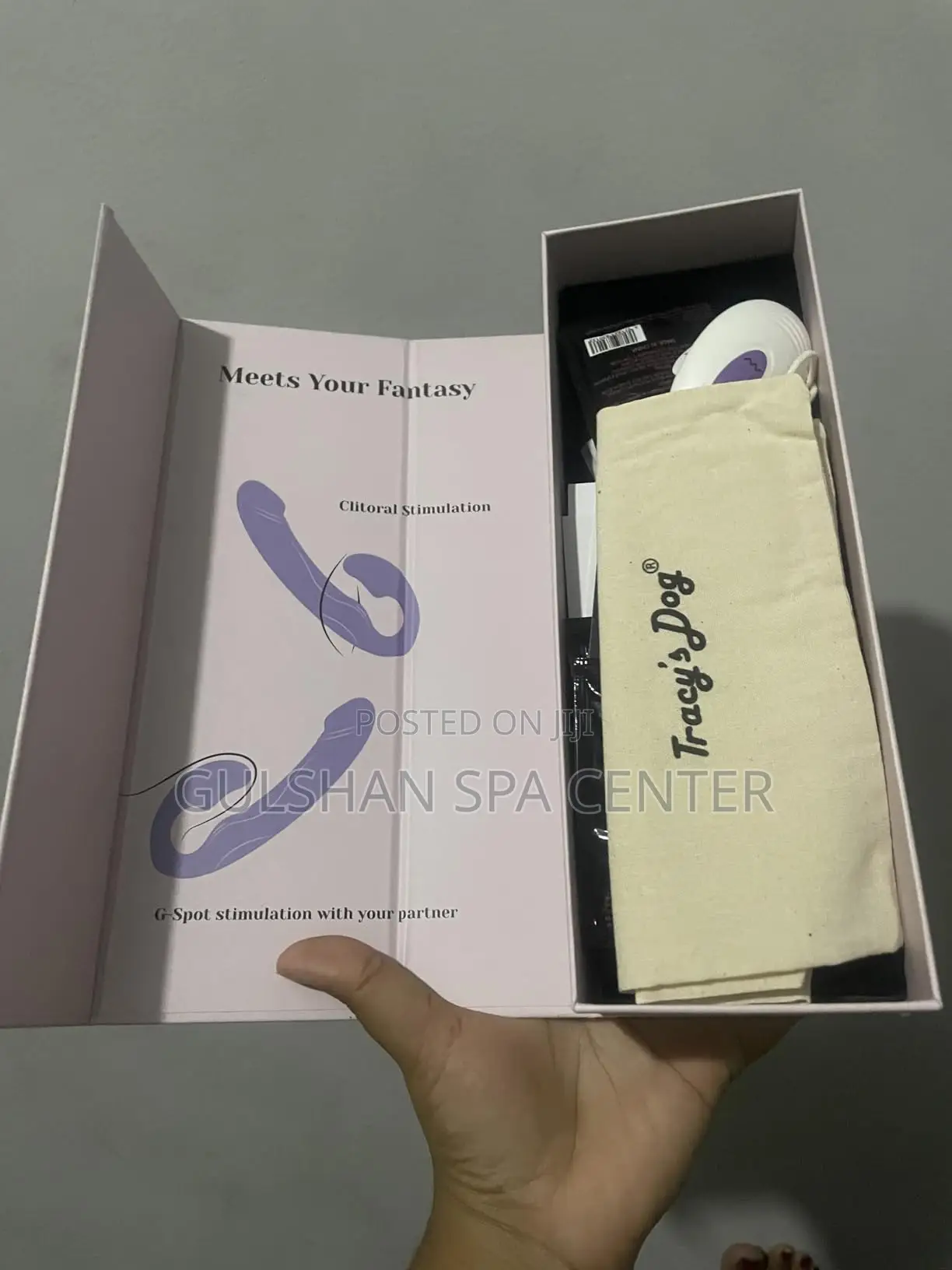 Remote Control Strapless Strap-on Dildo for G-Spot