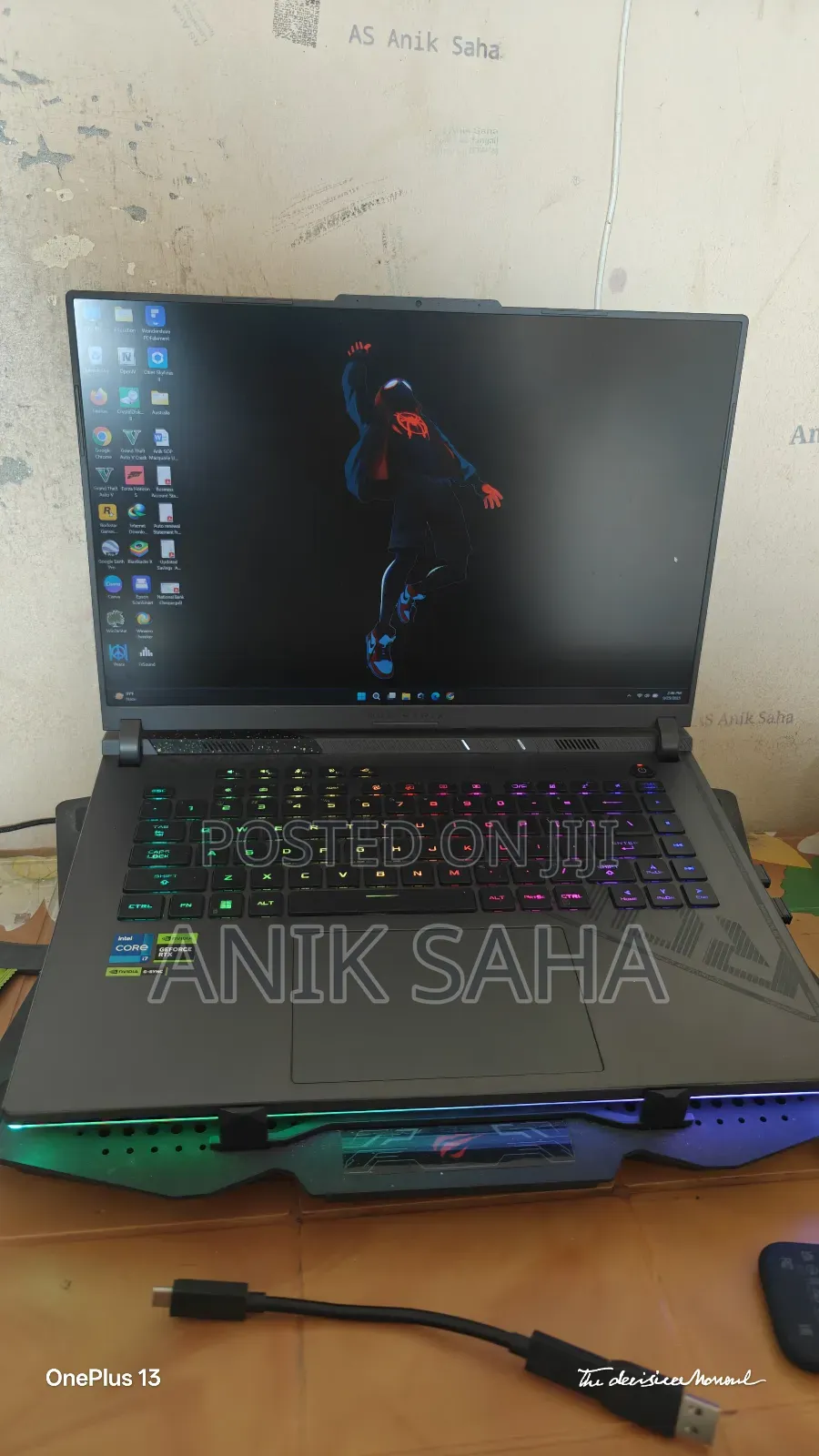 Laptop Asus ROG Strix G16 G614 32GB Intel Core I7 SSD 2T