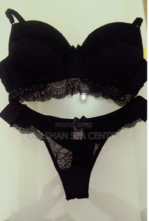 Photo - Black Bra Panty Set for Women – Dhaka Special Offer!