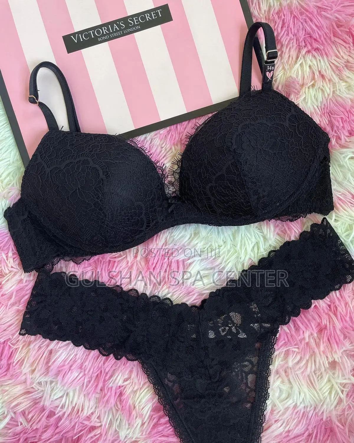 Black Bra Panty Set for Women – Dhaka Special Offer!