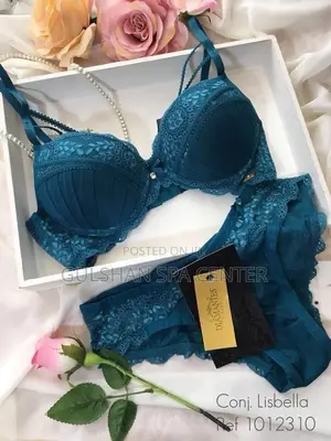 Elegant Blue Bra Panty Set – For Stylish Women in Dhaka