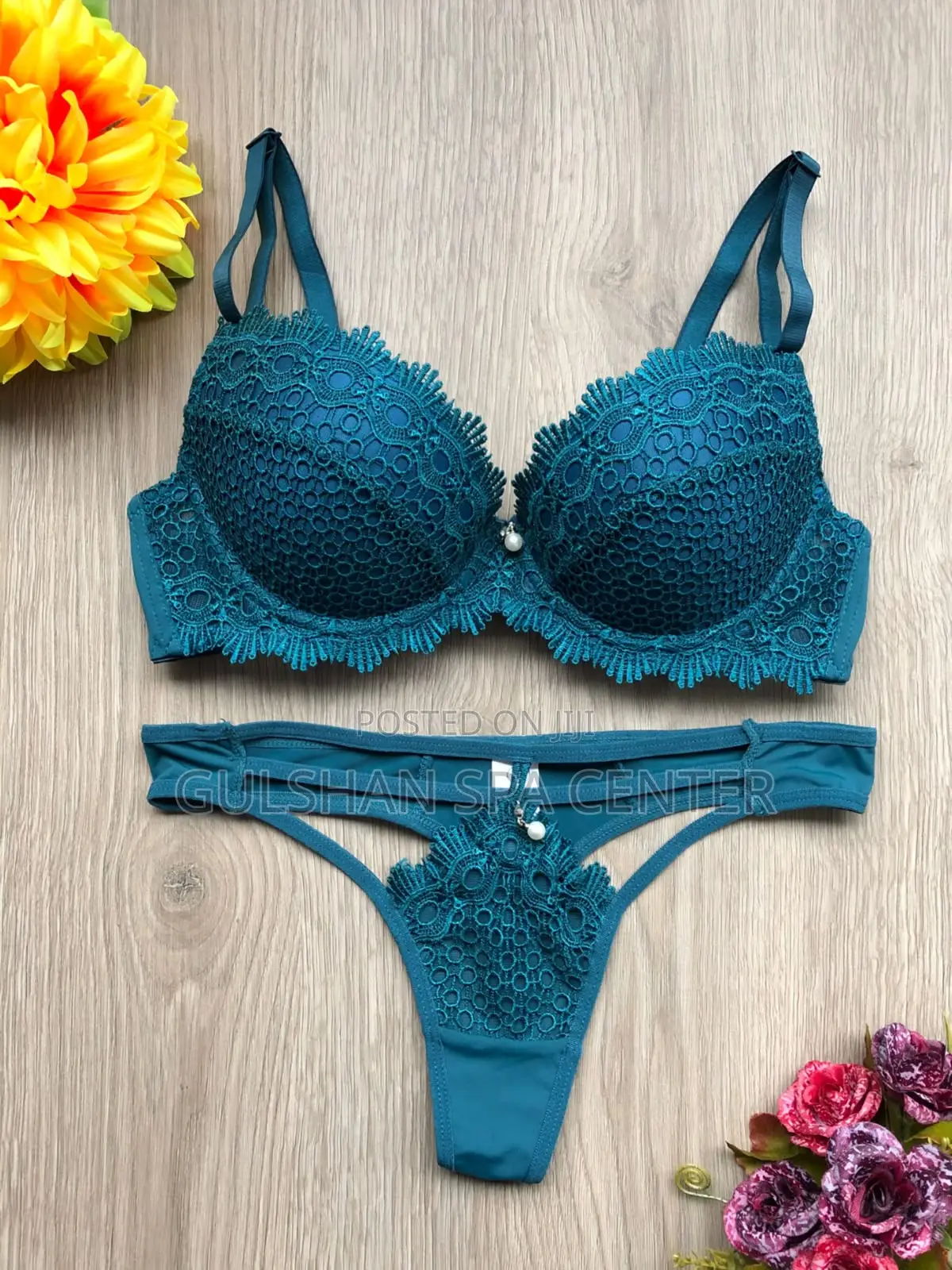Elegant Blue Bra Panty Set – For Stylish Women in Dhaka