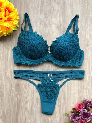 Elegant Blue Bra Panty Set – For Stylish Women in Dhaka