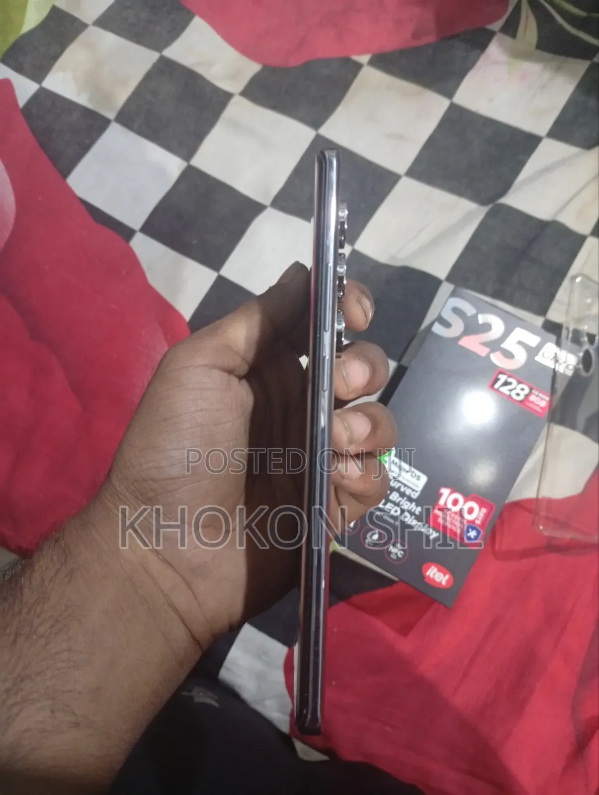 New Itel S25 Ultra 128 GB Silver