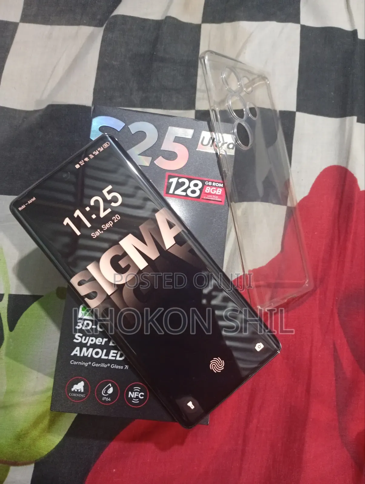 New Itel S25 Ultra 128 GB Silver