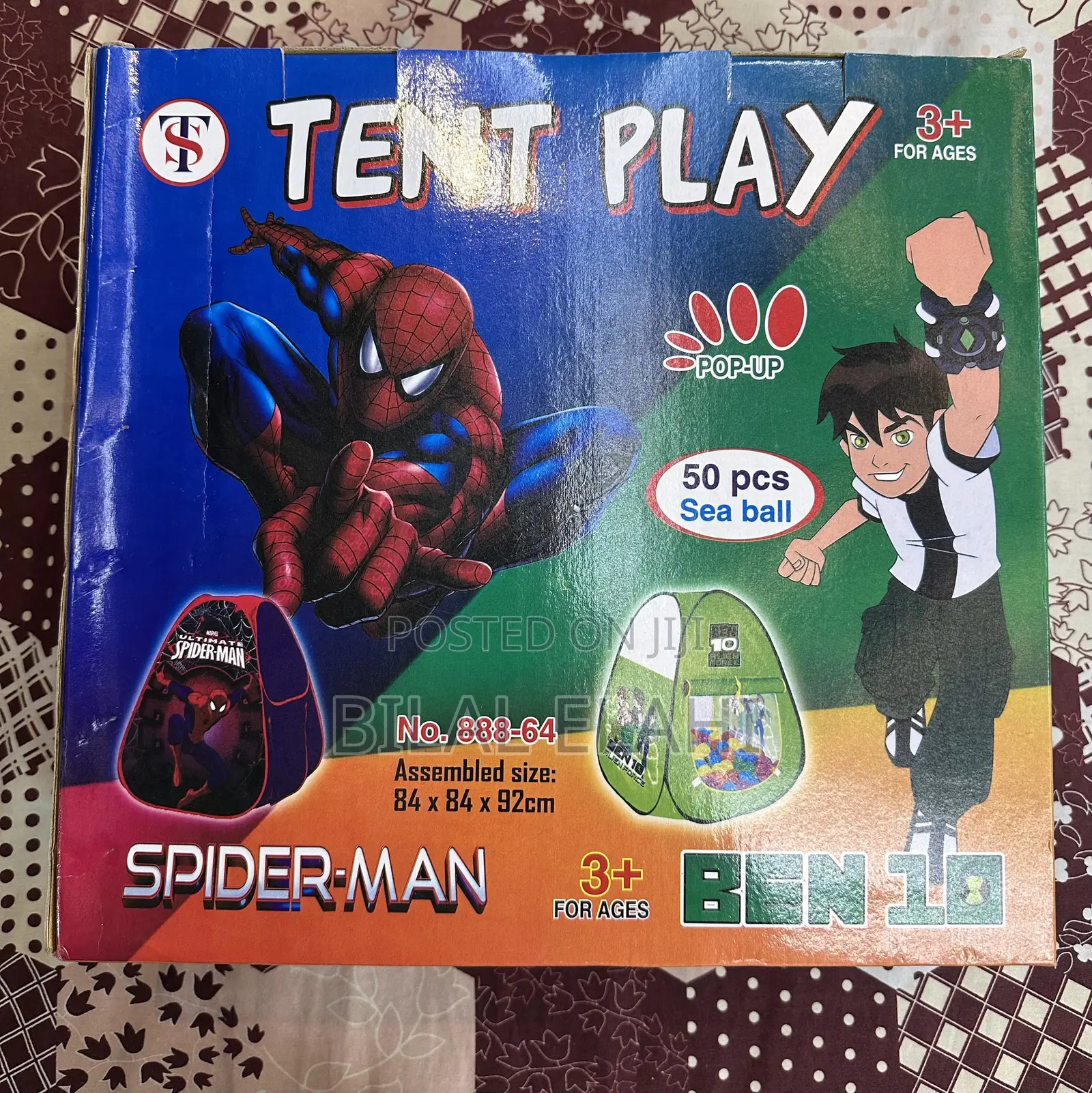 Tent House Play With 50 PCS Balls