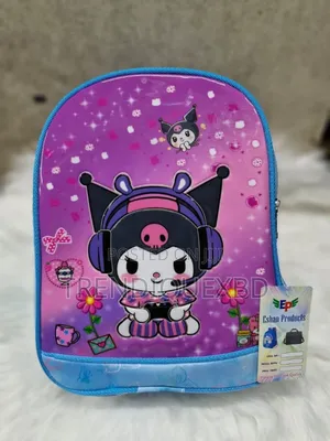 Photo - Kidz Cartoon School Bag – 13 Inch, 2 Chamber Pocket, Class 1-2