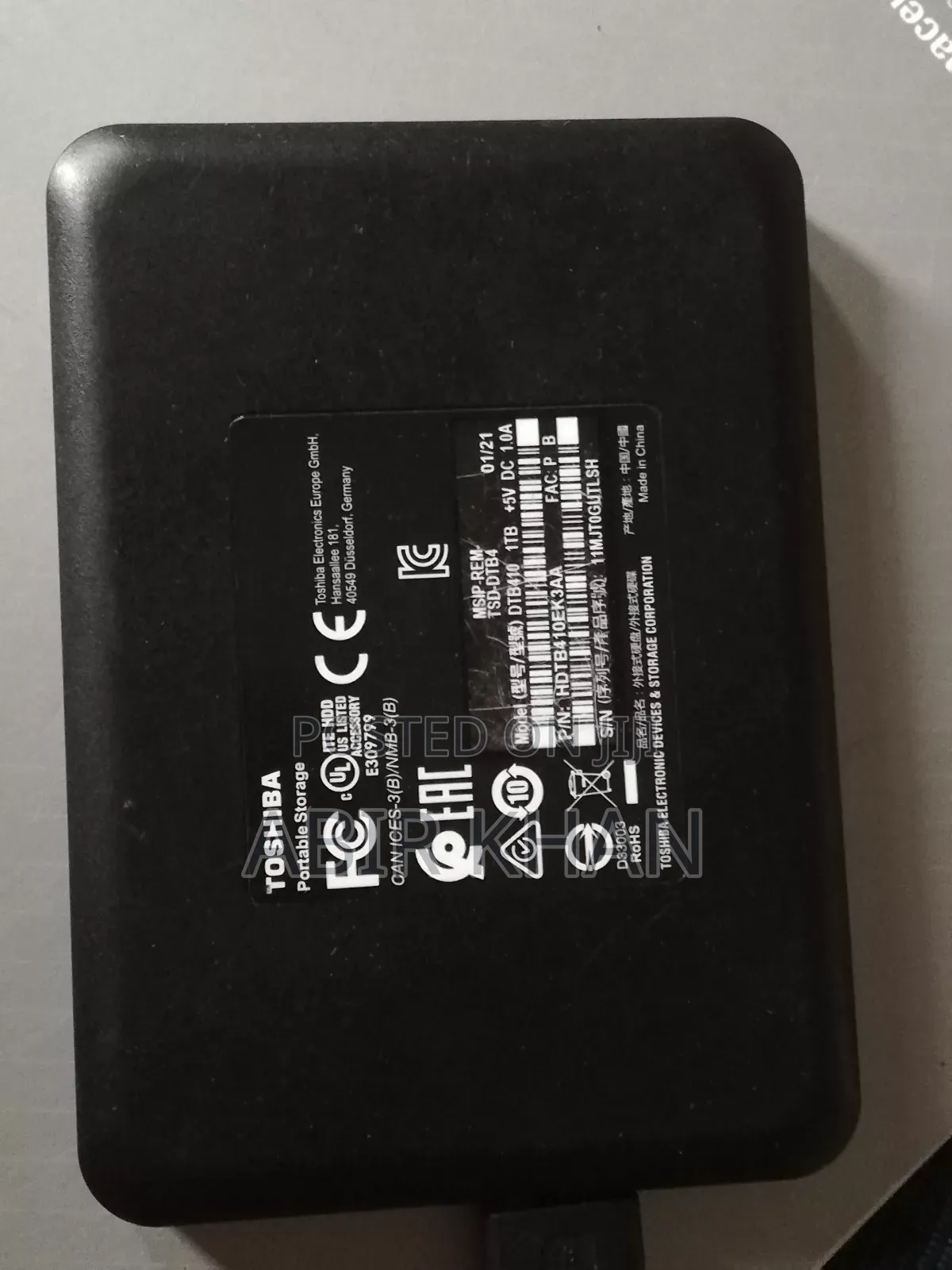 1tb Portable HDD