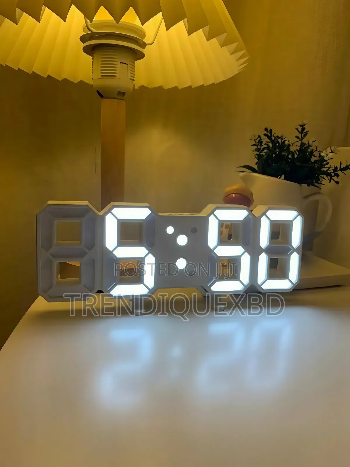 3d Led Digital Alarm Clock – Stylish Multi-Functional
