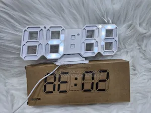 3d Led Digital Alarm Clock – Stylish Multi-Functional