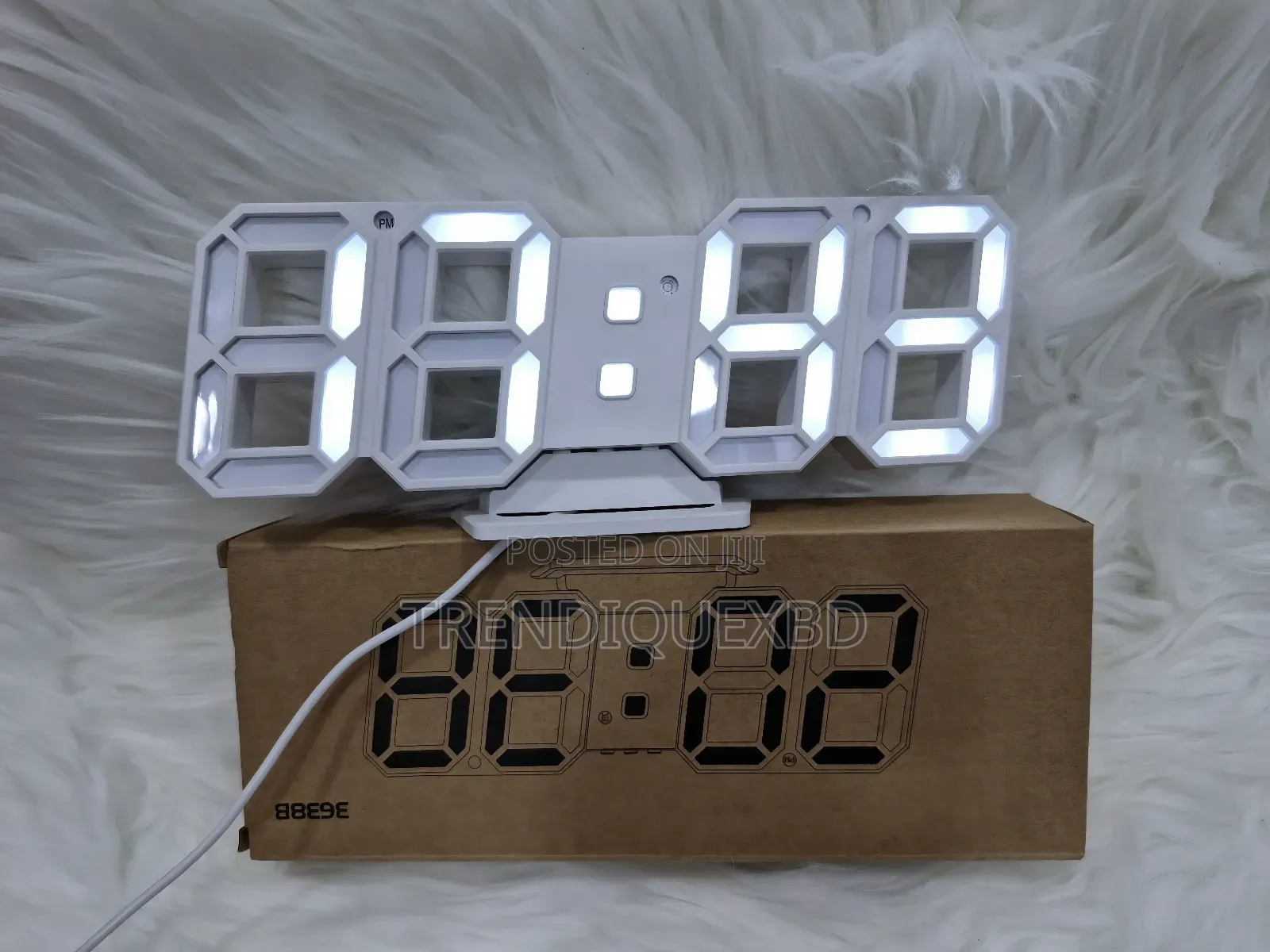 3d Led Digital Alarm Clock – Stylish Multi-Functional