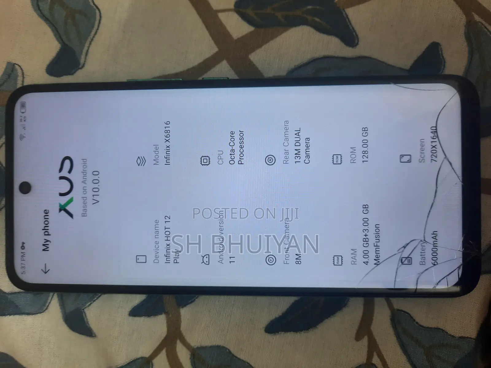 Infinix Hot 12 Play 128 GB Blue