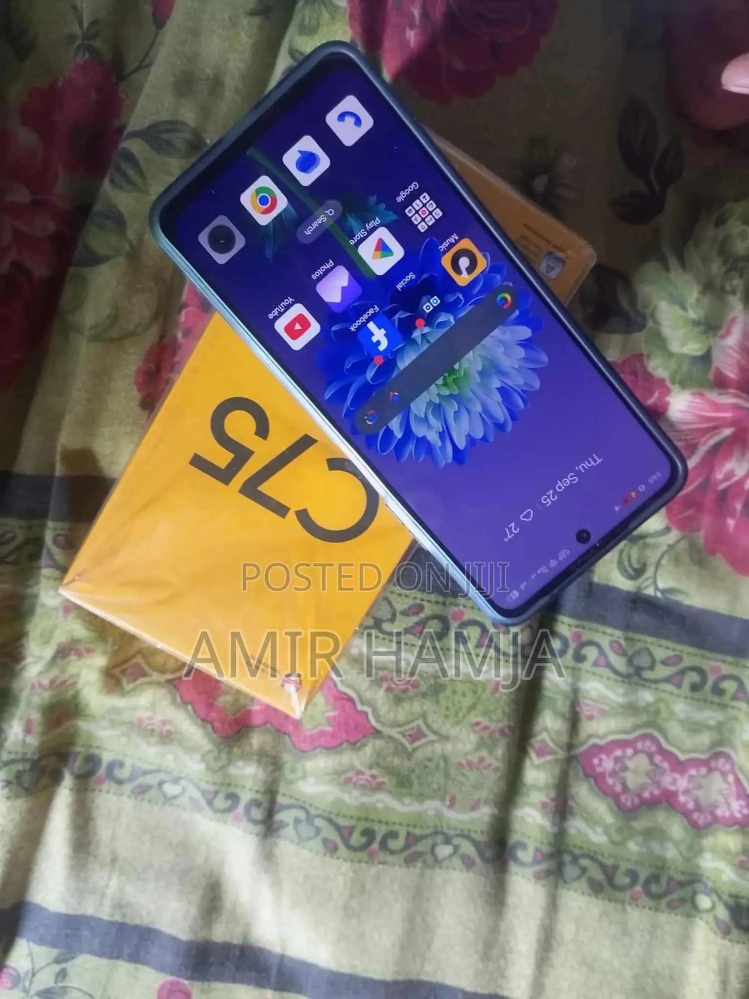 New Realme C75 128 GB Gold