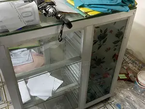 Drawer Glass Cabinet