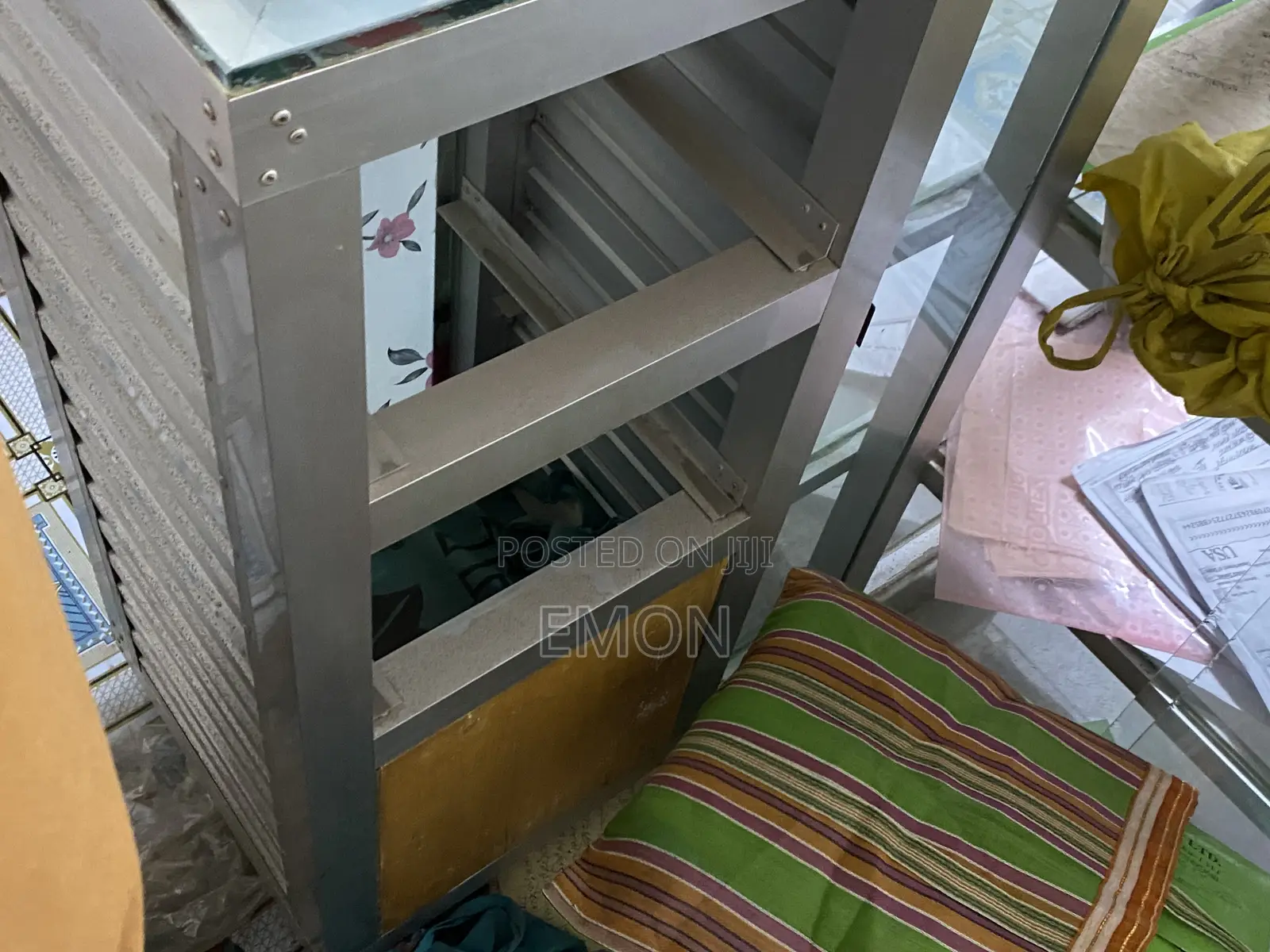 Drawer Glass Cabinet