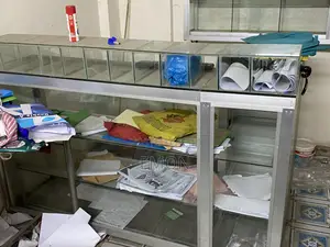 Drawer Glass Cabinet