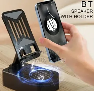 Photo - Phone Holder and Speaker and Power Bank