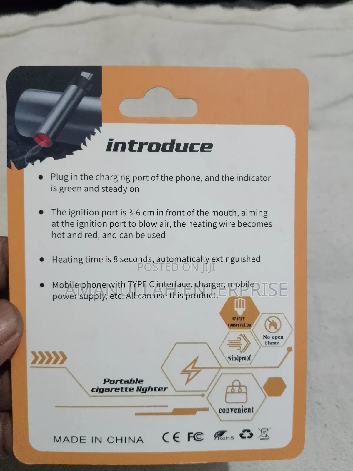 Blowlite Type-C Mobile Lighter,