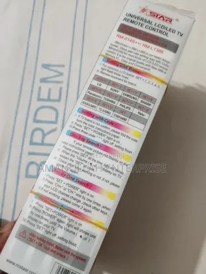 Universal Remote Control for Led/LCD Tvs.