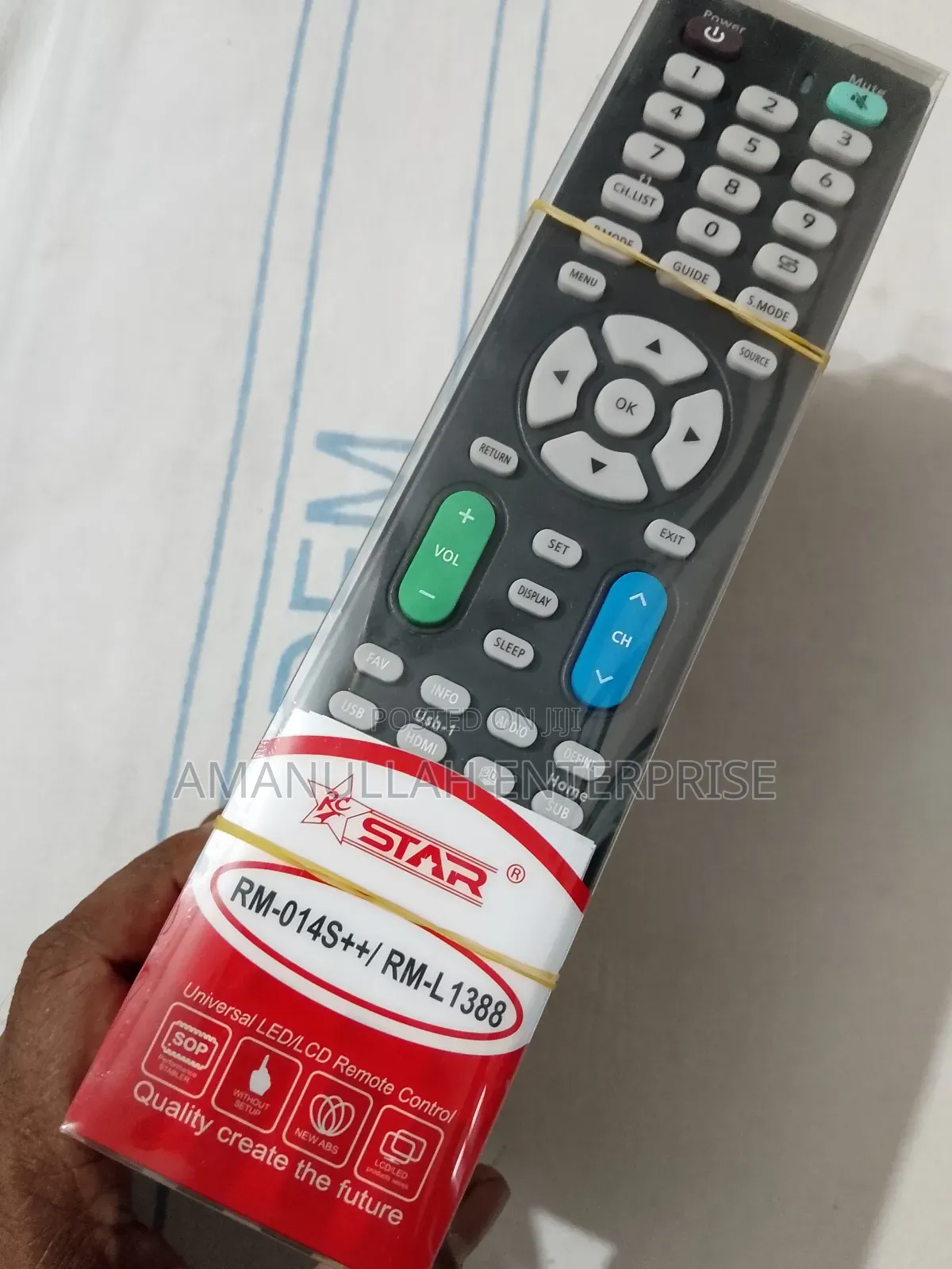 Universal Remote Control for Led/LCD Tvs.