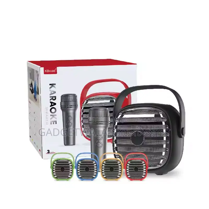 Mini Portable Speaker With Microphone