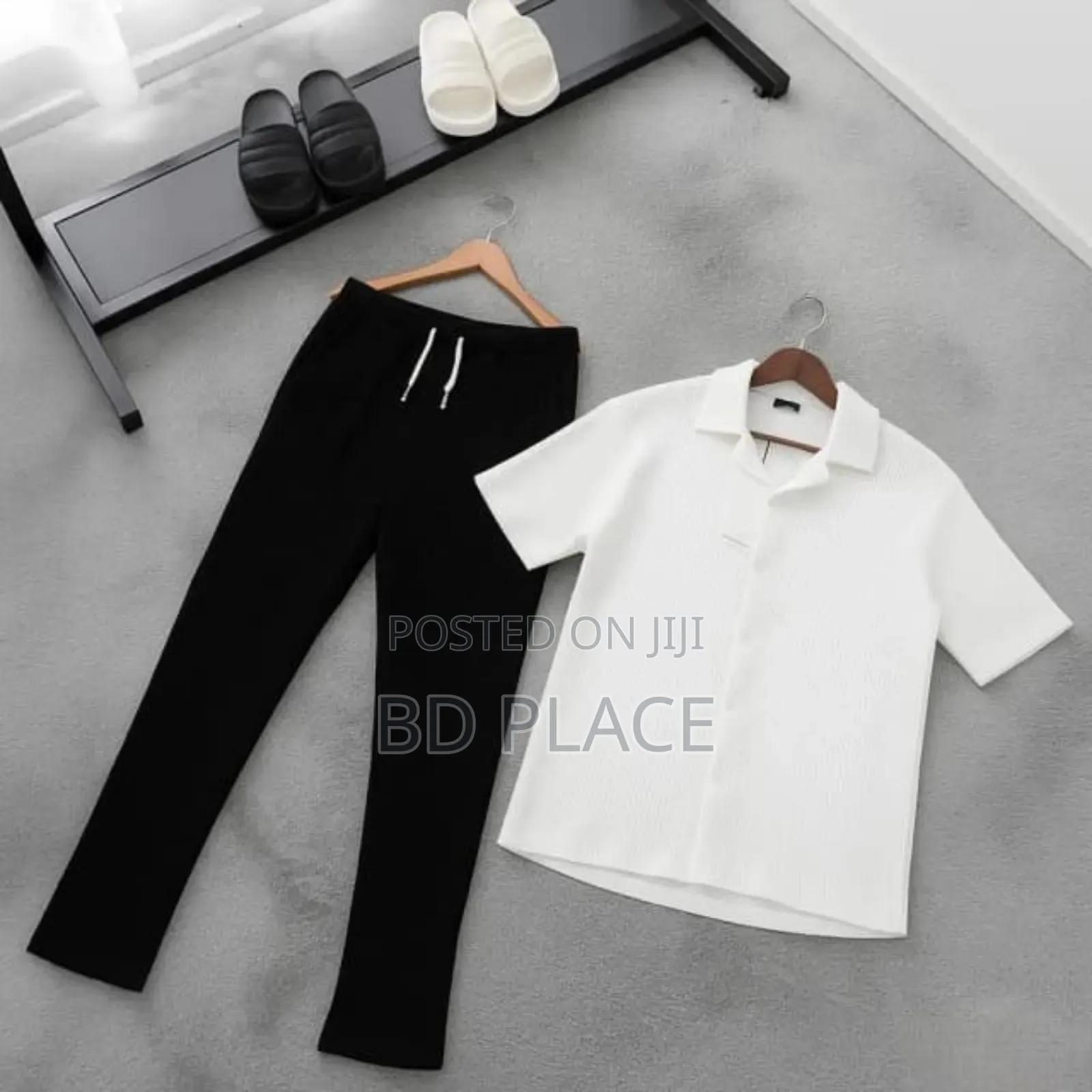 Premium Quality Casual Platted Shirt Pant Set